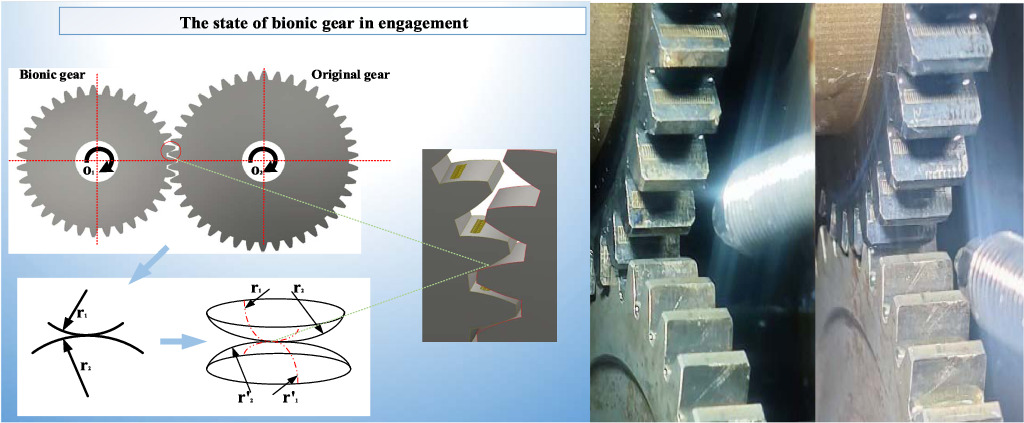 Effect of bionic texture on the lubrication efficiency and mechanical ...