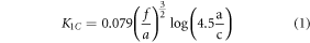 Equation (1)