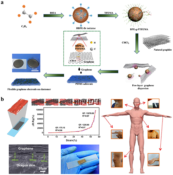 0D to 2D carbon-based materials in flexible strain sensors