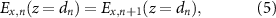 Equation (5)