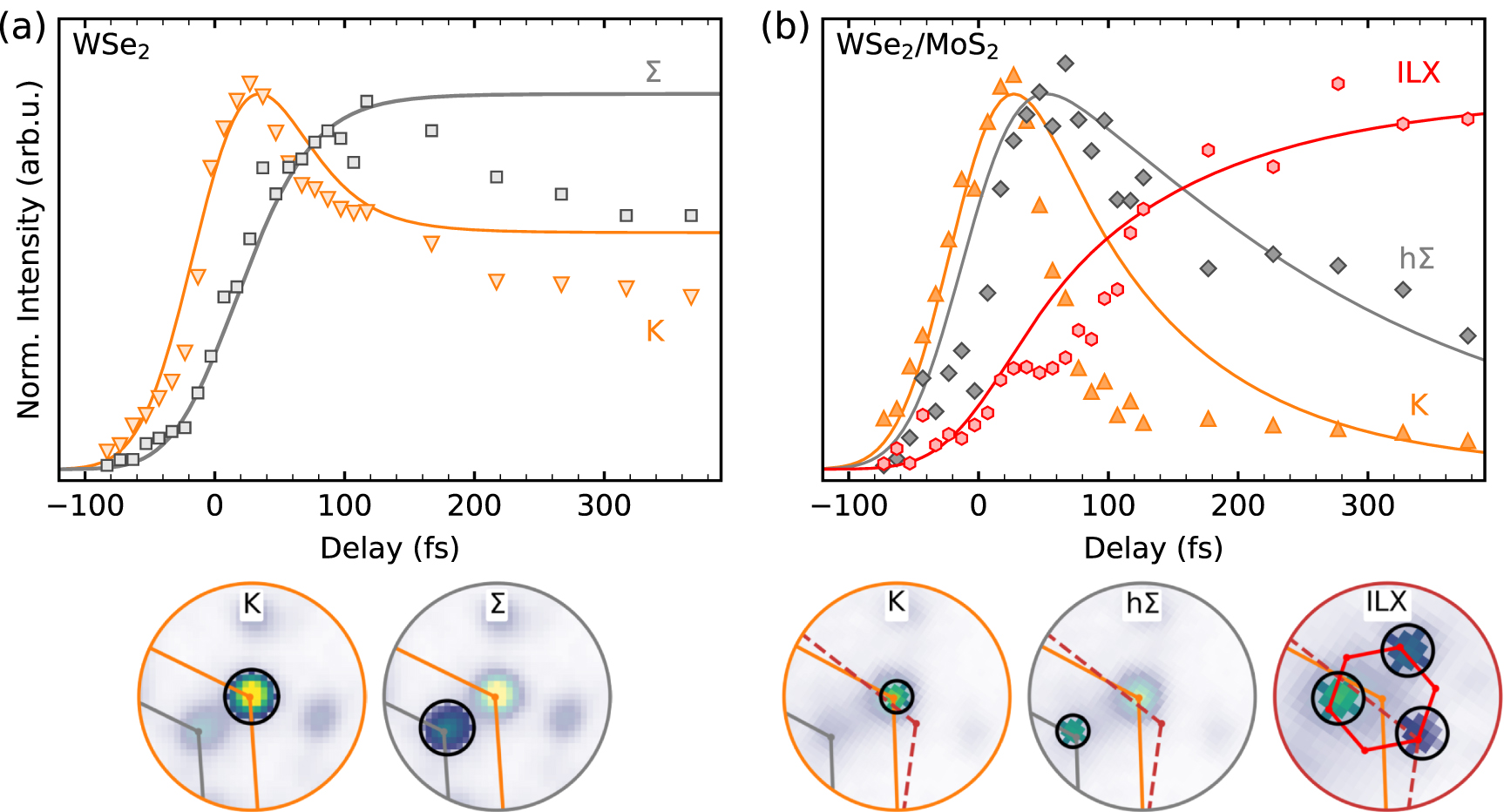 Ultrafast dynamics of bright and dark excitons in monolayer WSe2 and ...