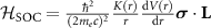 $\mathcal{H}_\textrm{SOC} = \frac{\hbar^2}{(2 m_e c)^2} \frac{K(r)}{r} \frac{{\mathrm{d}} V(r)}{{\mathrm{d}}r} \boldsymbol{\sigma} \cdot \mathbf{L}$