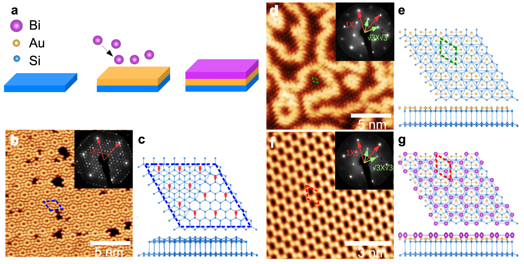 Robust large-gap quantum spin Hall states in stabilized bismuthene on ...