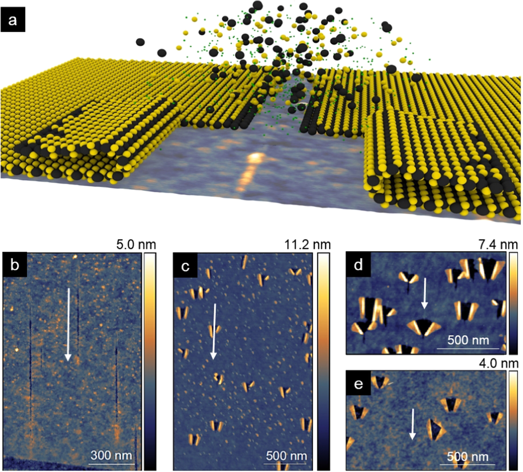 Defect engineering of single- and few-layer MoS2 by swift heavy ion ...
