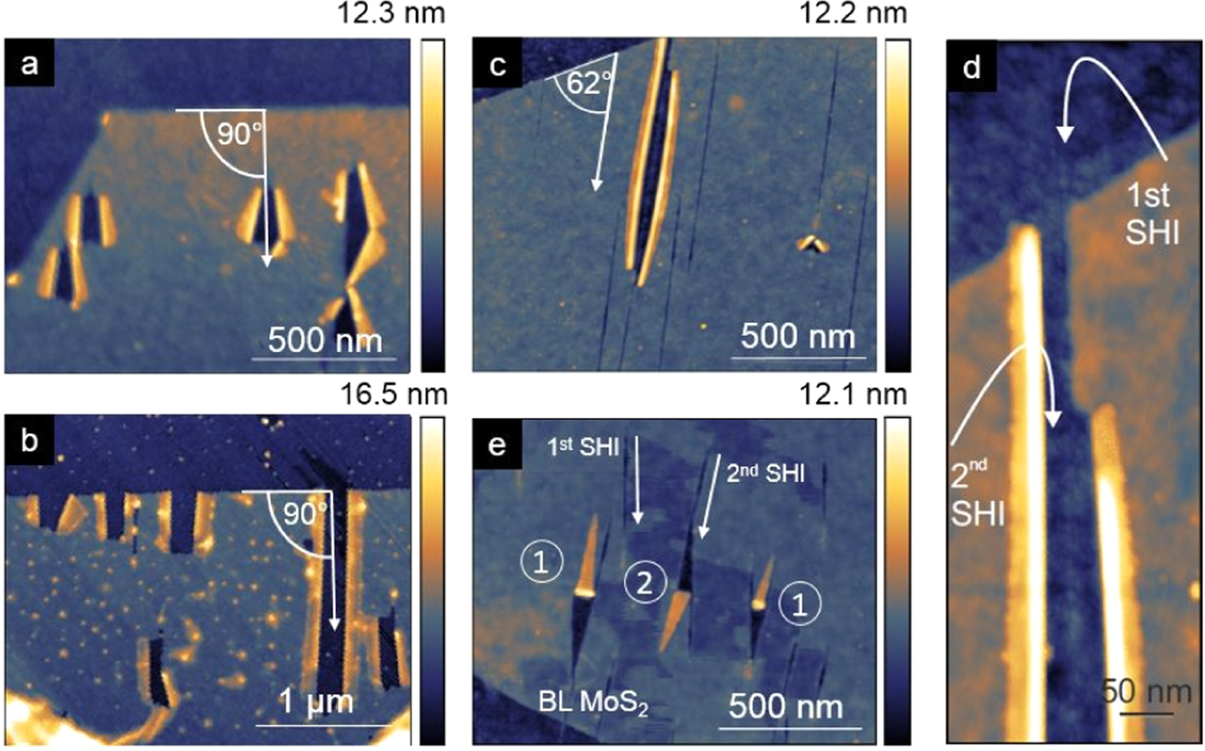 Defect engineering of single- and few-layer MoS2 by swift heavy ion ...