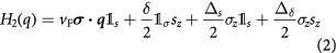Equation (2)