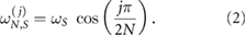 Equation (2)