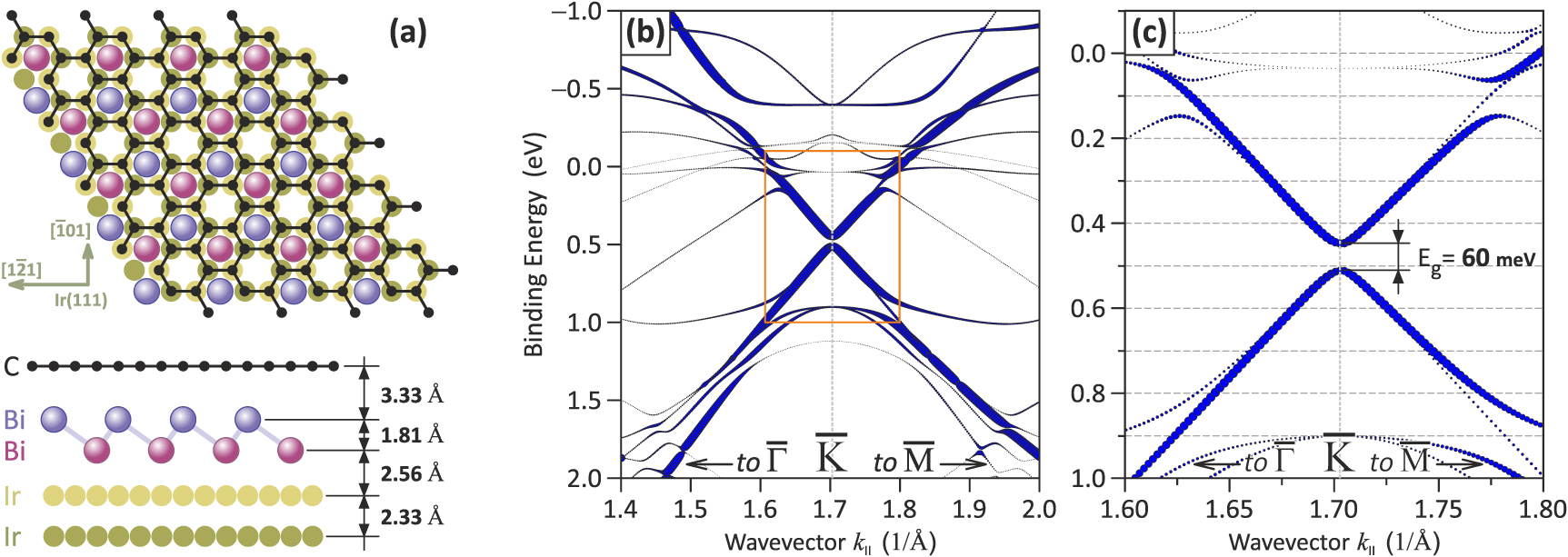 Origin of the band gap in Bi-intercalated graphene on Ir(111) - IOPscience