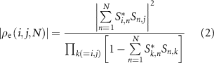 Equation (2)