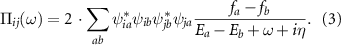 Equation (3)