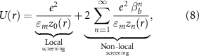 Equation (8)
