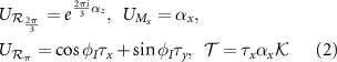 Equation (2)