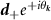 $\boldsymbol{d}_+e^{+ i \theta_{\boldsymbol{k}}}$