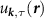 $u_{\boldsymbol{k},\tau}(\boldsymbol{r}) $