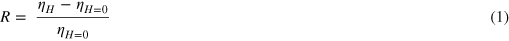 Equation (1)