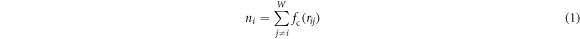 Equation (1)