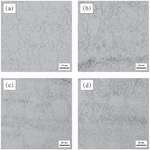 Effects of normalizing temperature on microstructure and high ...