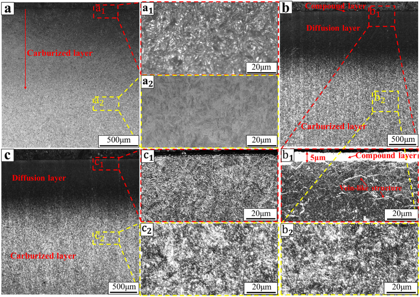 Effect of carburizing and nitriding duplex treatment on the friction ...