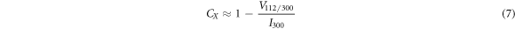 Equation (7)