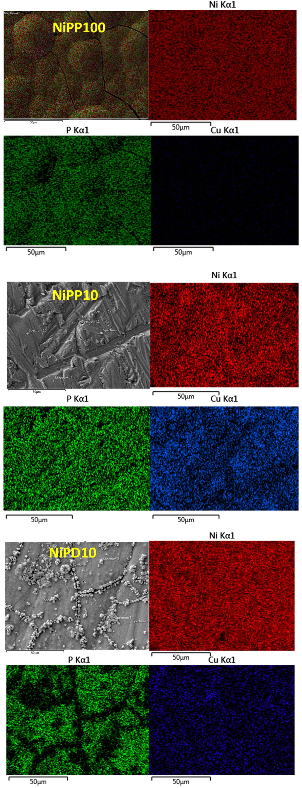 Synthesis, microstructure and electrochemical properties of Ni-P-based ...