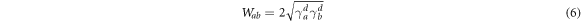 Equation (6)
