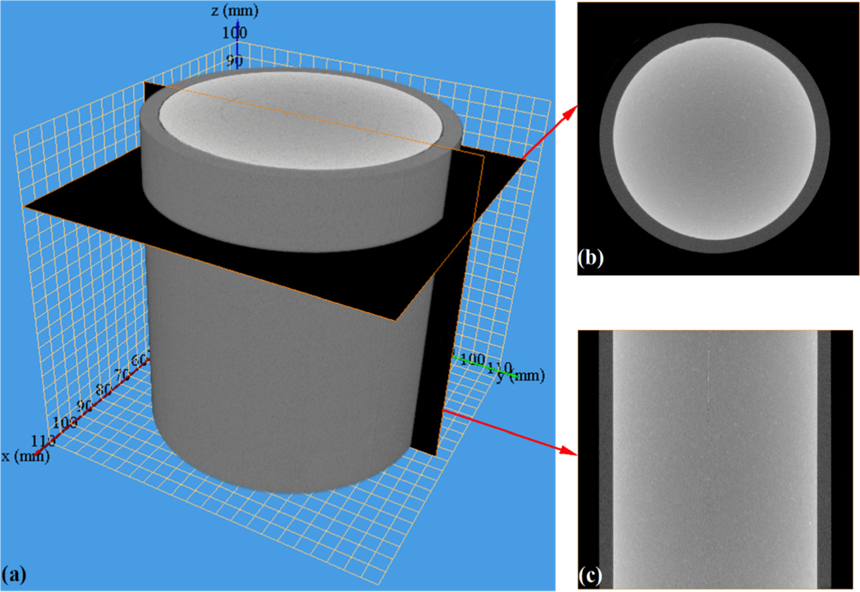 Freeze-necking and volumetric change of clay during freezing by 3D x ...