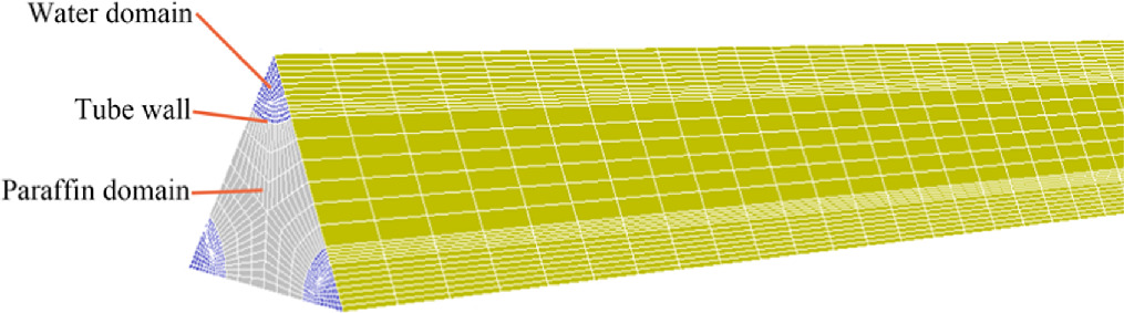 Numerical simulation of heat transfer processes in shell and tube phase ...