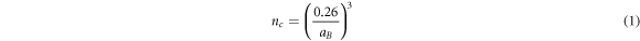 Equation (1)