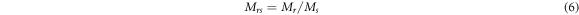 Equation (6)