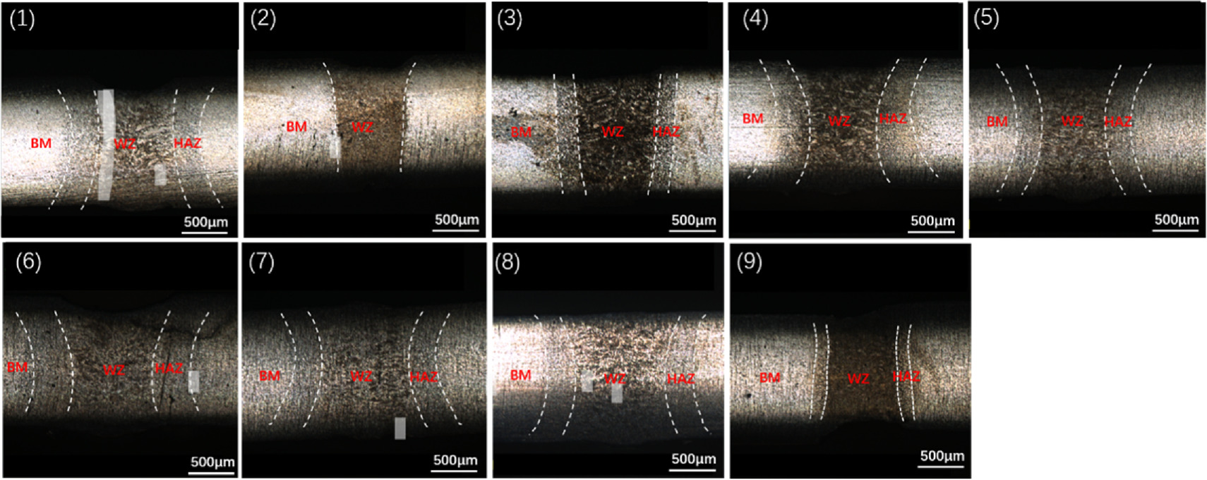 Effect of laser welding parameters on the microstructure and tensile ...