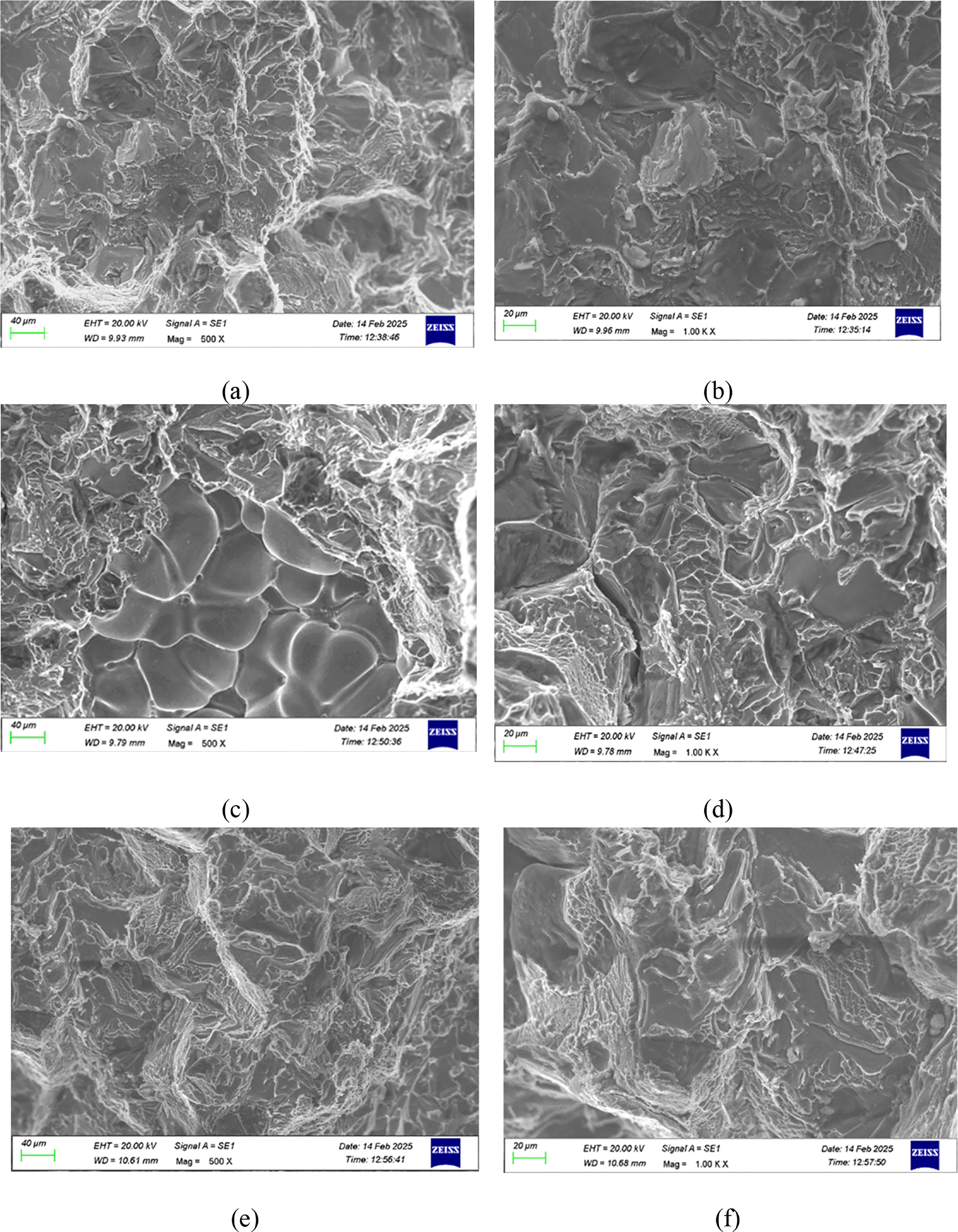 Tear Ridges Dimpling Mechanical characteristics and failure analysis of AA6082/TiC/graphene ...