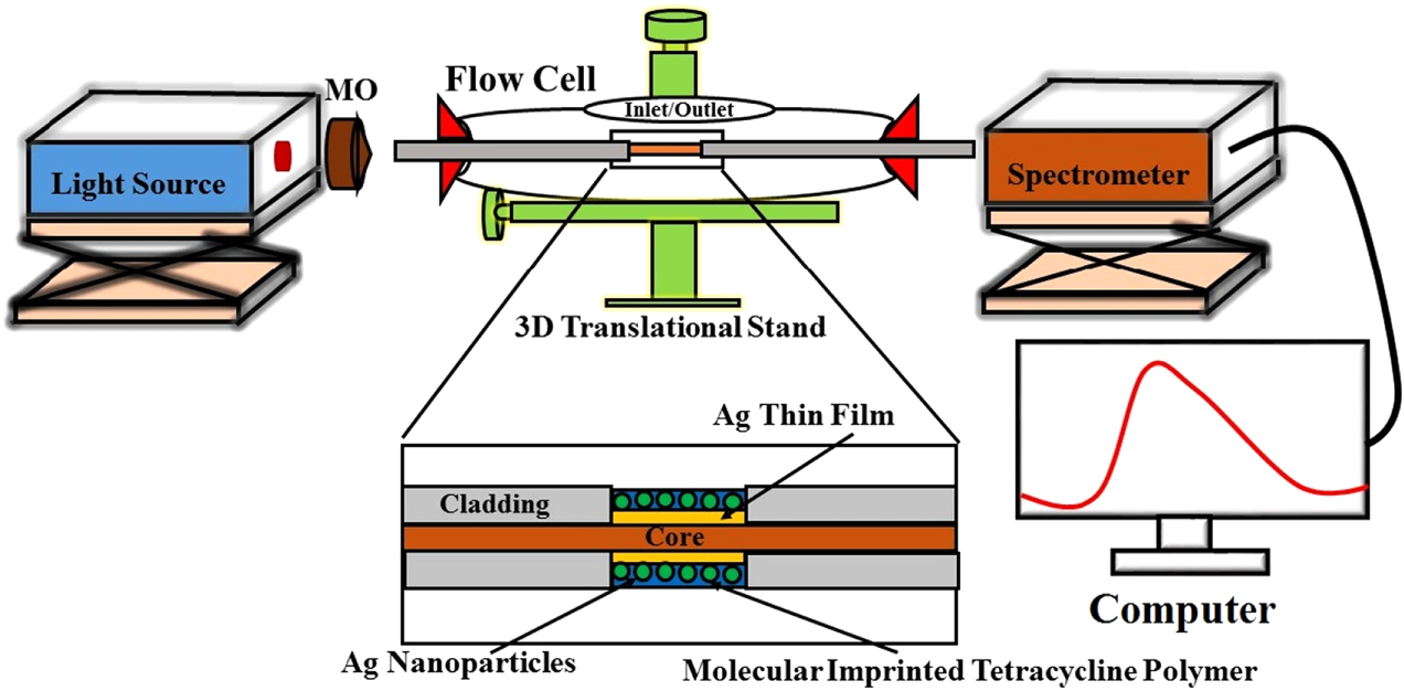 Localized and propagating surface plasmon resonance based fiber optic ...