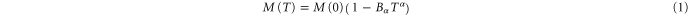 Equation (1)