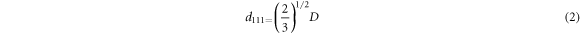 Equation (2)