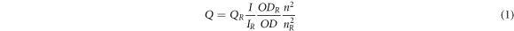 Equation (1)