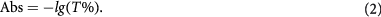 Equation (2)