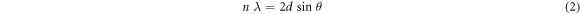 Equation (2)