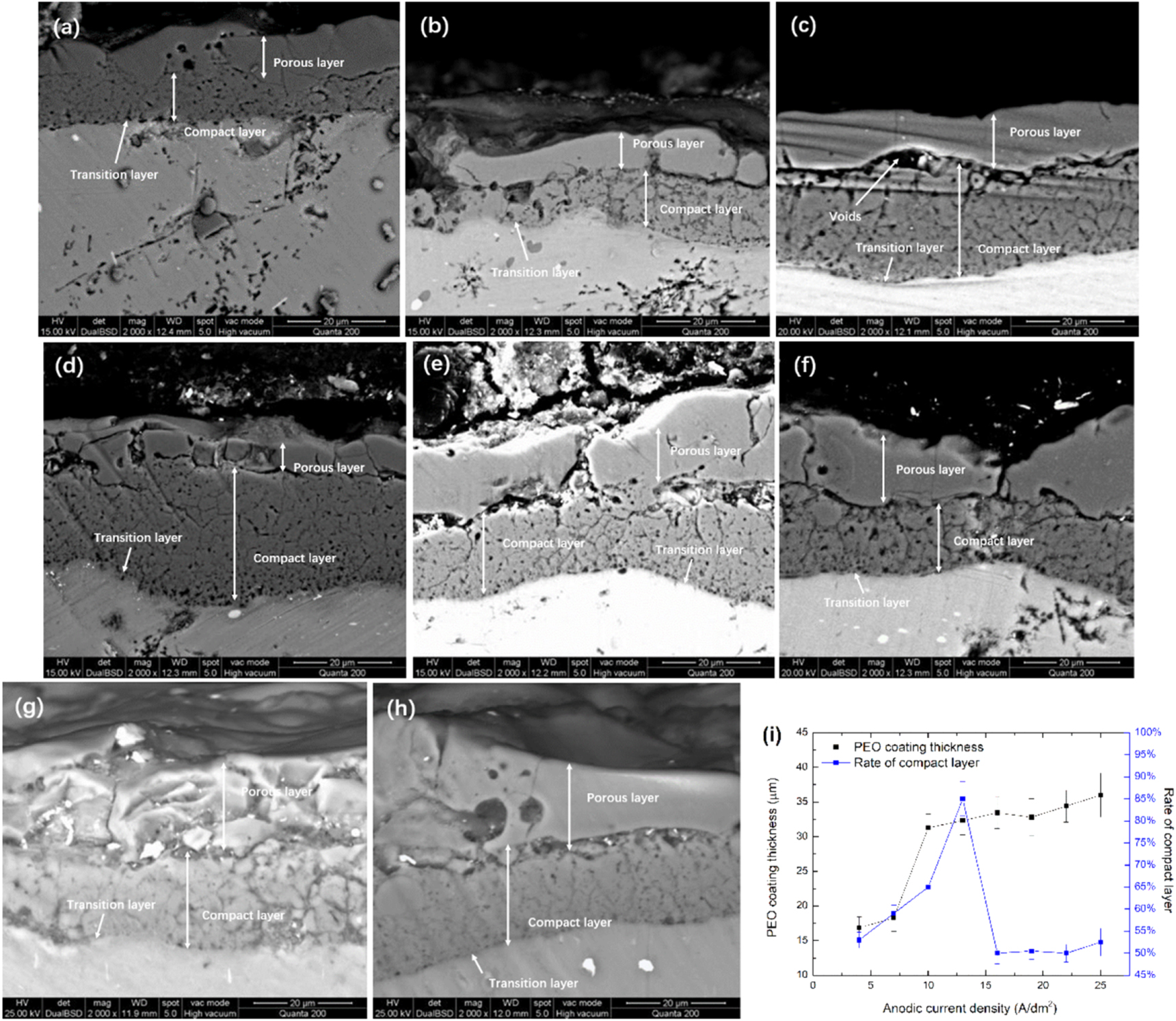 Effects of anodic and cathodic current densities on microstructure ...