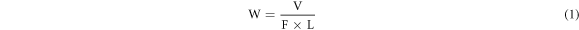 Equation (1)