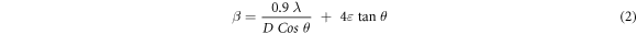 Equation (2)