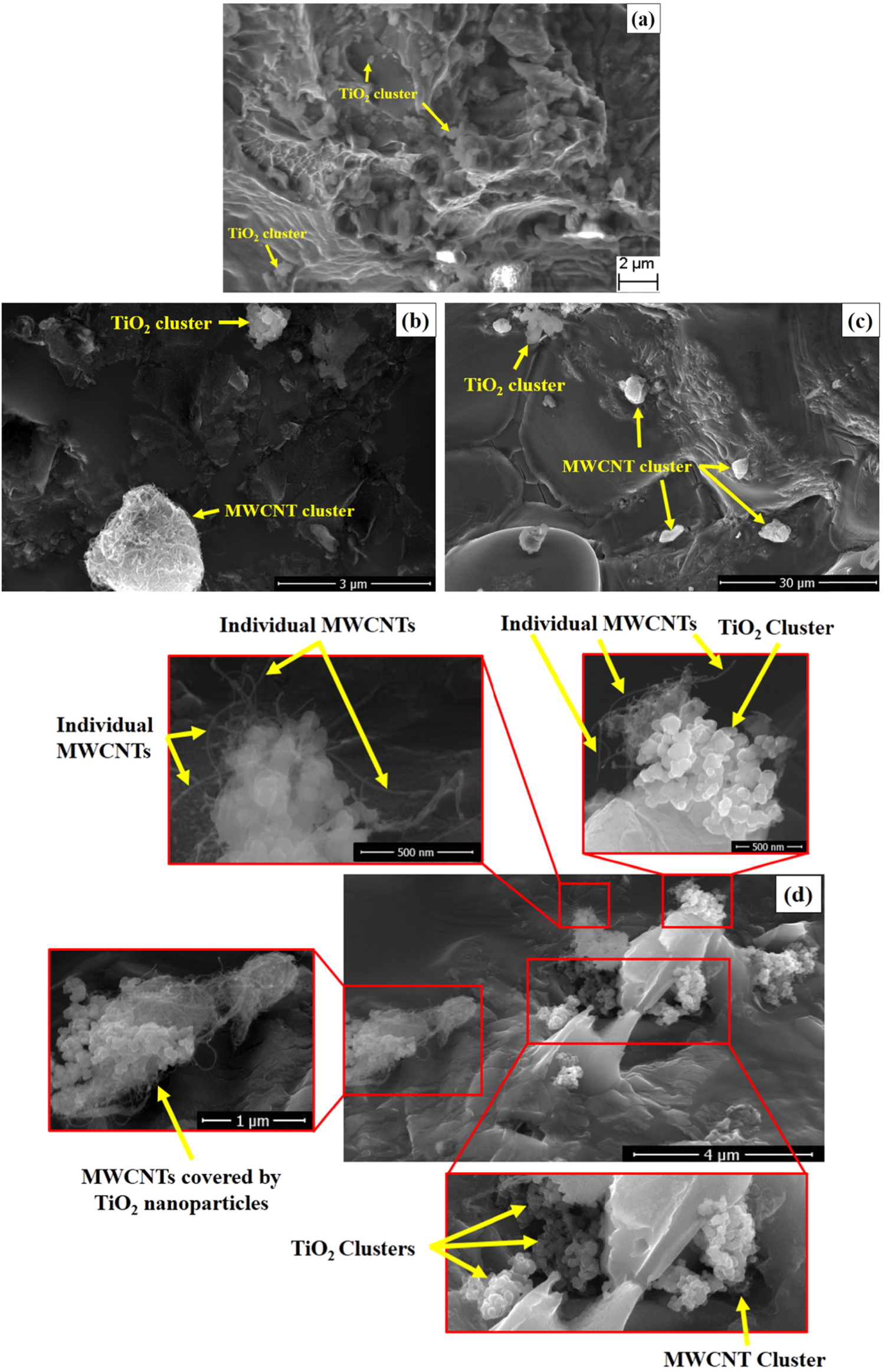 Influence of TiO2 and MWCNT nanoparticles dispersion on microstructure ...