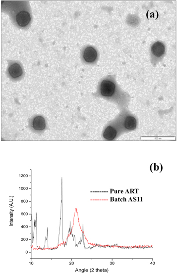 Fabrication, characterization and optimization of artemether loaded ...