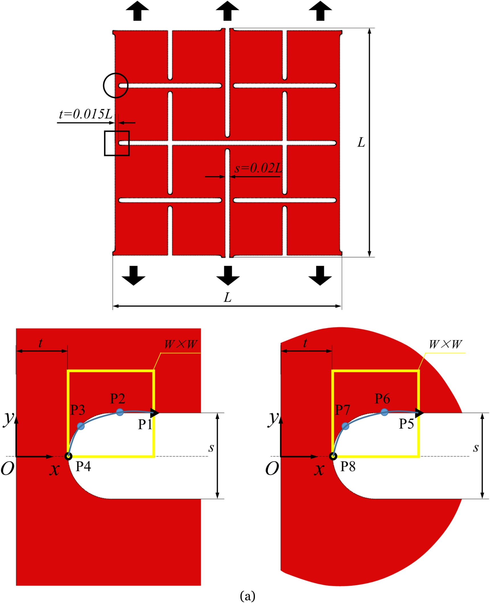 Large deformation shape optimization of cut-mediated soft mechanical ...