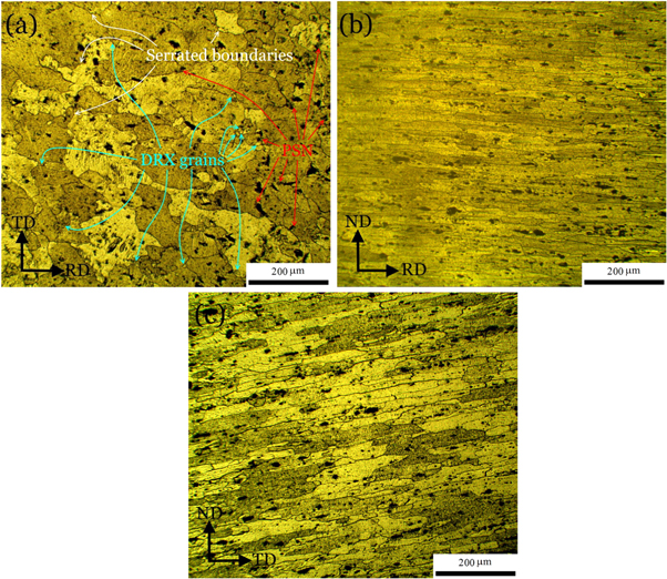 Effect of strain path during cold rolling on the microstructure ...