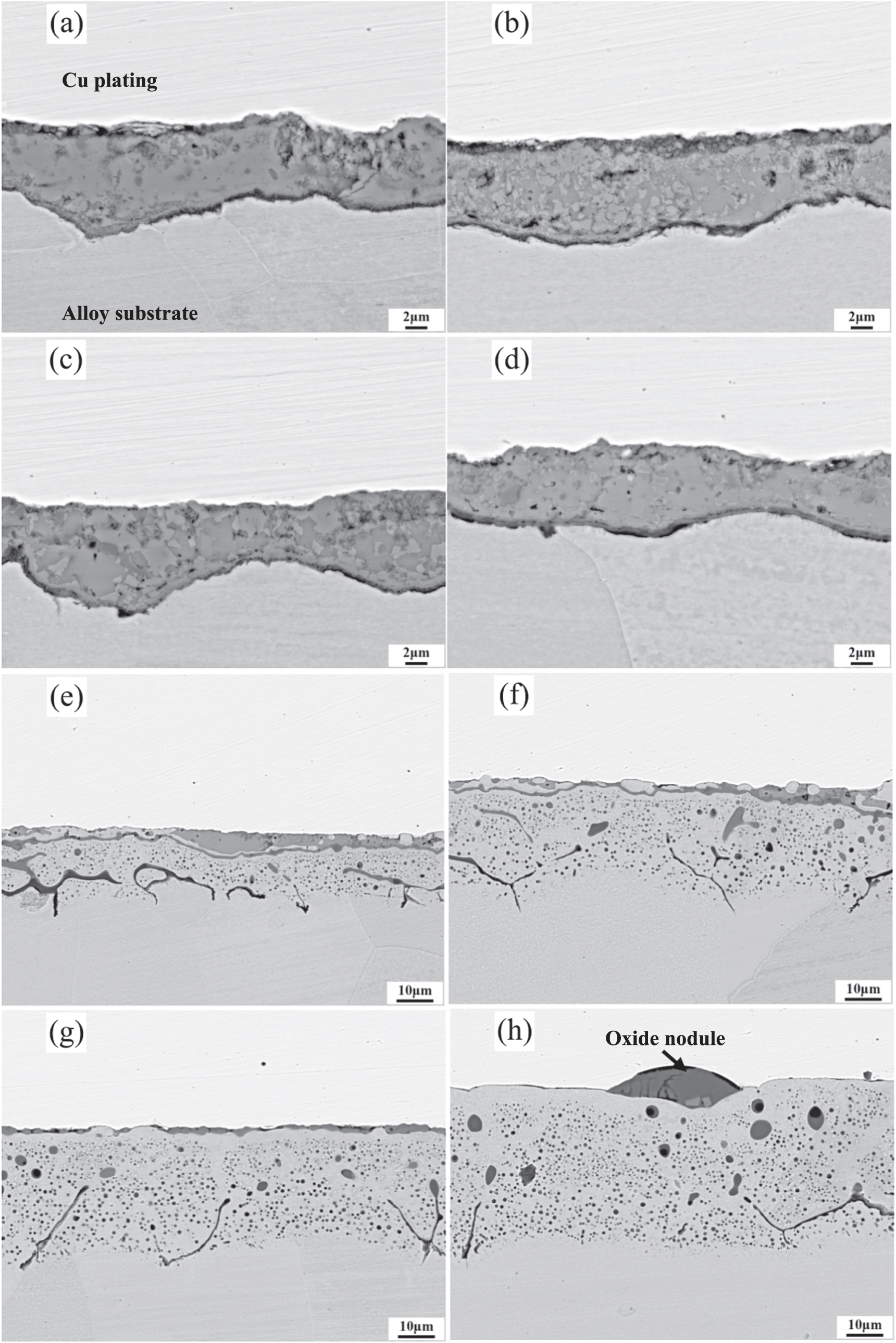 Mechanism of the transition from external oxide scales to internal ...