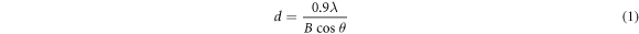 Equation (1)
