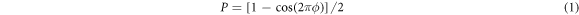 Equation (1)