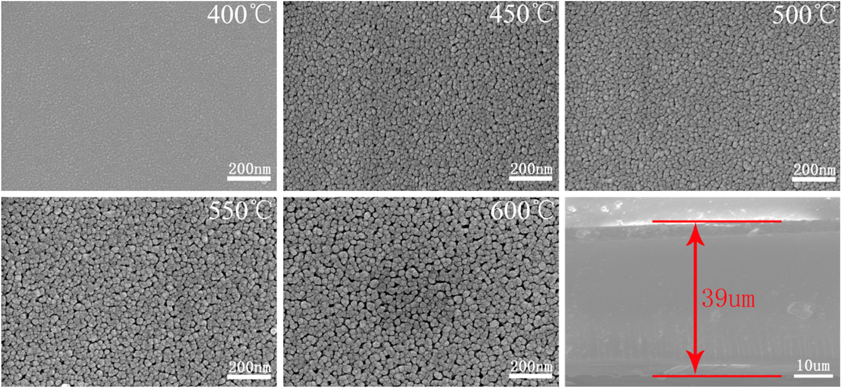The structural, optical and photocatalytic properties of the TiO2 thin ...