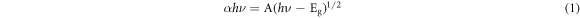 Equation (1)