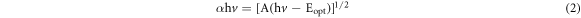 Equation (2)